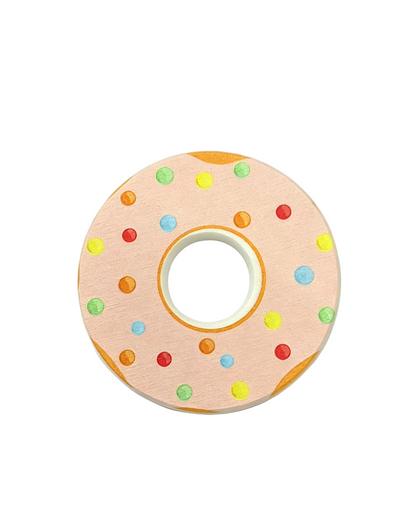 Qisheng 10cm Pink Polka Dot Diatomite Coasters